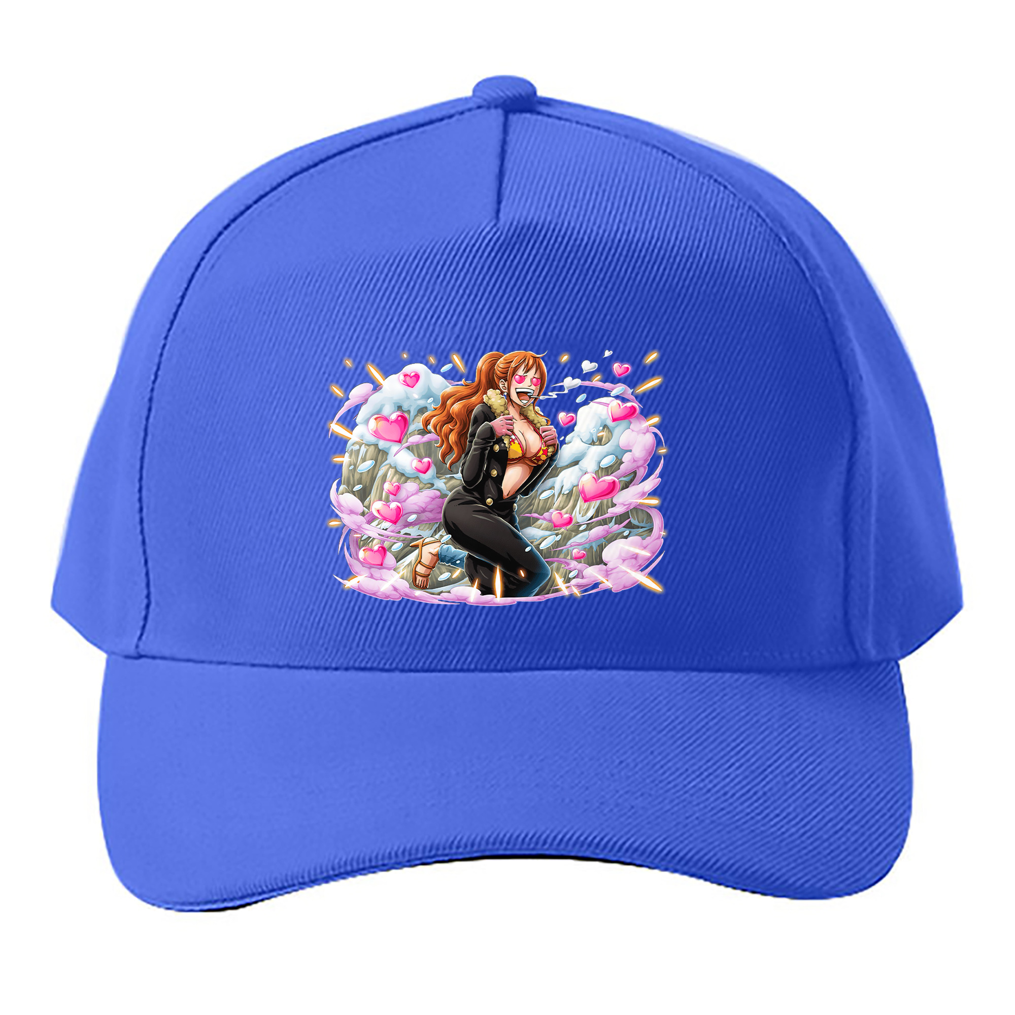 （画像用） ワンピース ナミ ONE PIECE Nami ベースボールキャップ 綿100％ 男女兼用 帽子 スポーツ